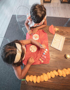 Make Your Own Rangoli Coaster Kit - 4 Wooden coasters