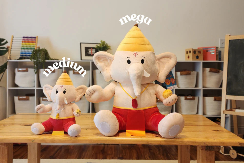 Mega Baby Ganesha Plush Toy