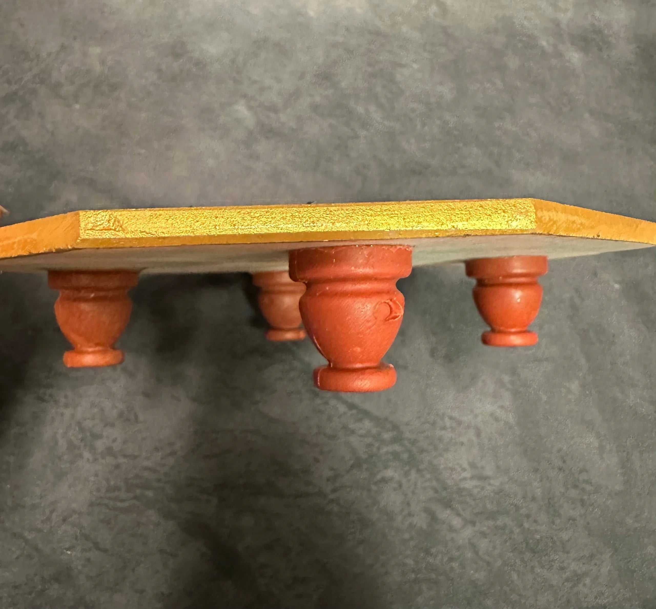 Meenakari Marble Chowki