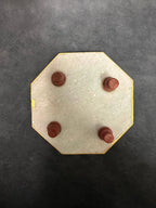 Meenakari Marble Chowki