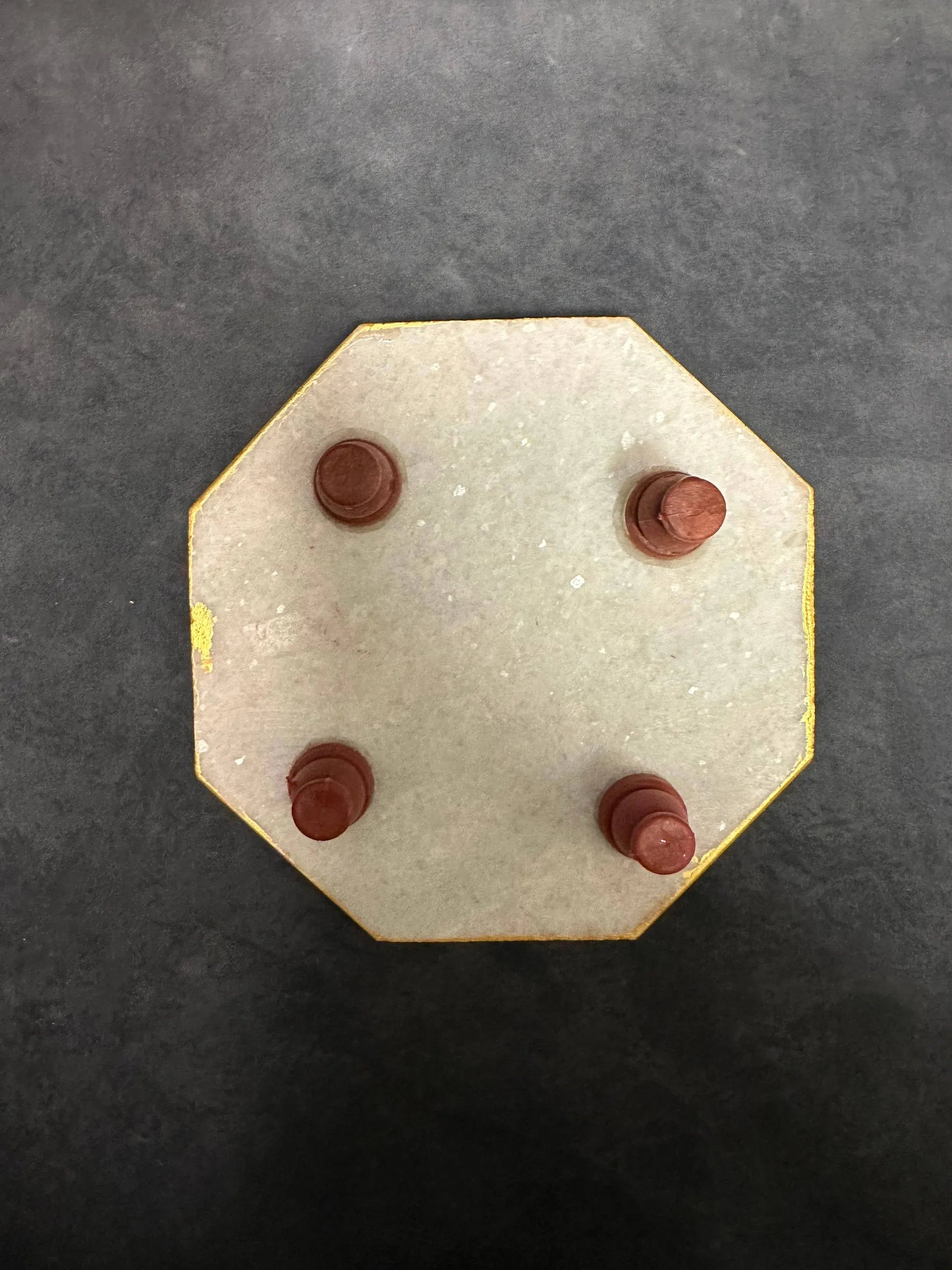Meenakari Marble Chowki