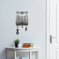Metal scooter key holder