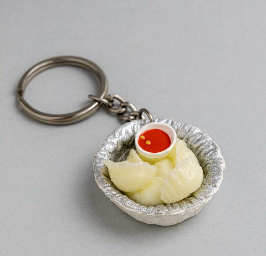 Keychain Miniature Chaat Corner