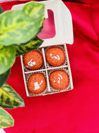 Motichoor Laddu Candles (Pack of 4)