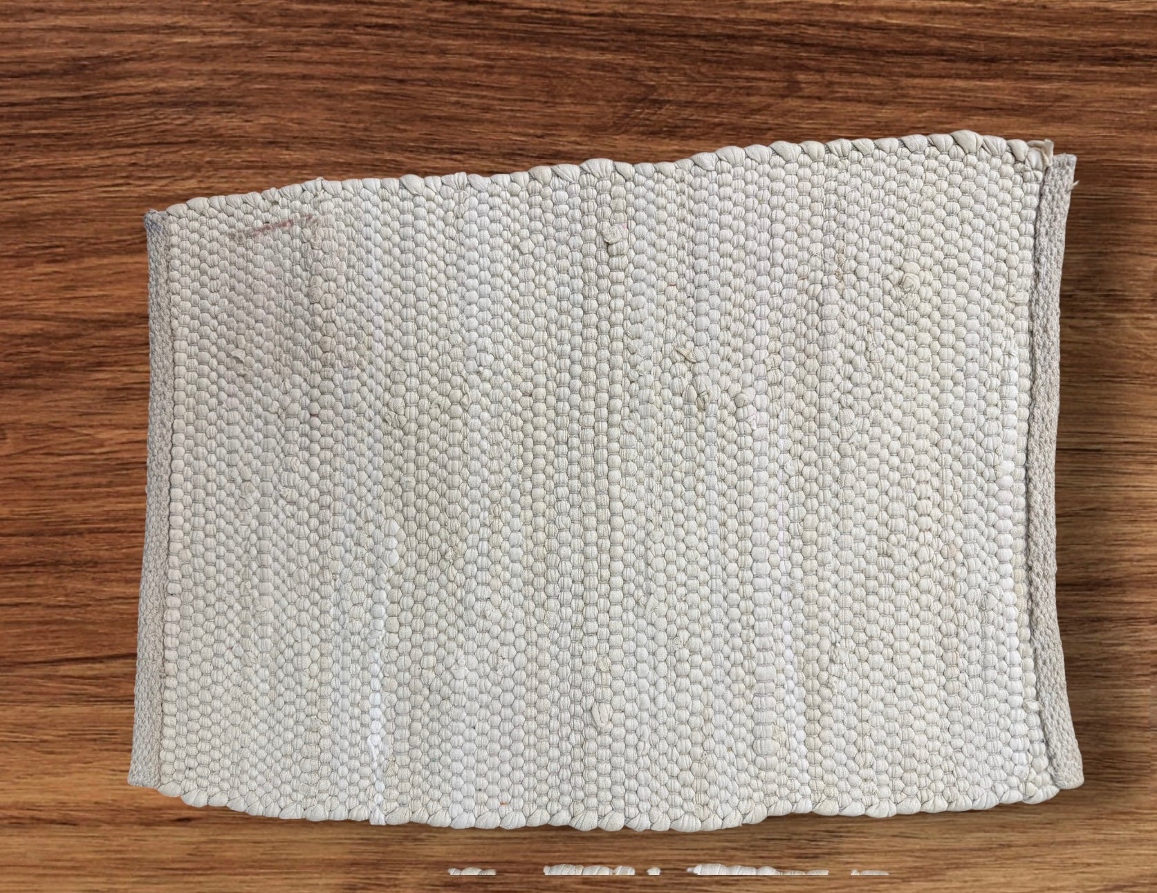 Woven Runner Pebble Texture (Off White)(Pack of 4)