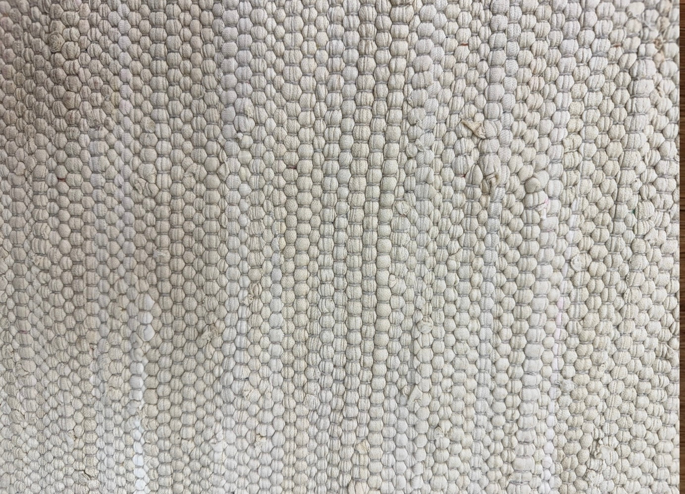 Woven Runner Pebble Texture (Off White)(Pack of 4)