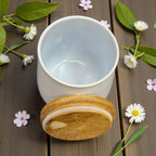 White Canister Set Tea, Coffee & Sugar (2 Styles)