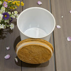 White Canister Set Tea, Coffee & Sugar (2 Styles)