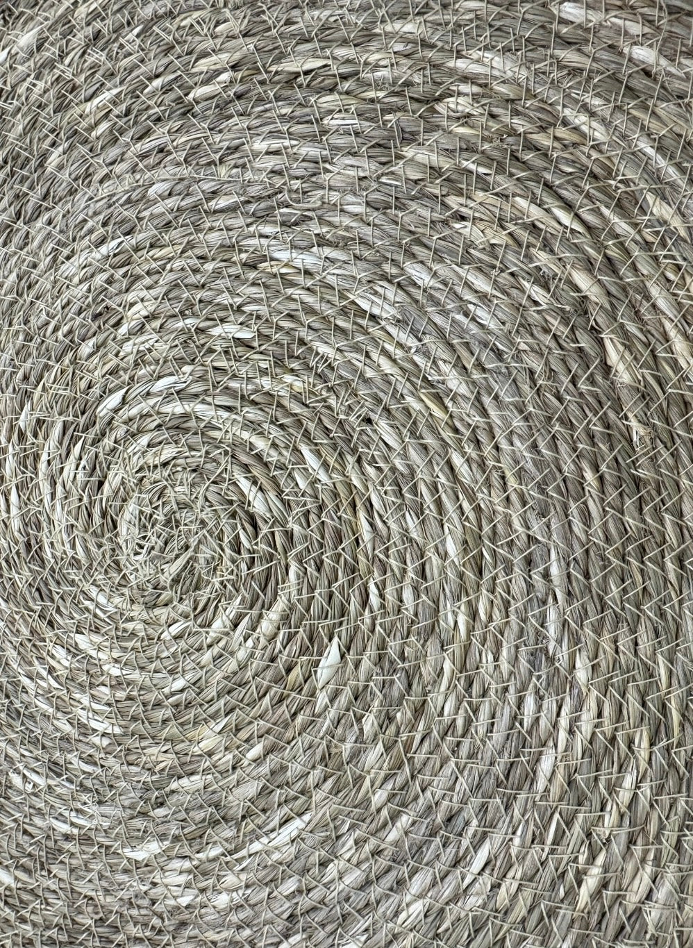Woven Round Mat Seagrass Natural 14( Pack of 4)