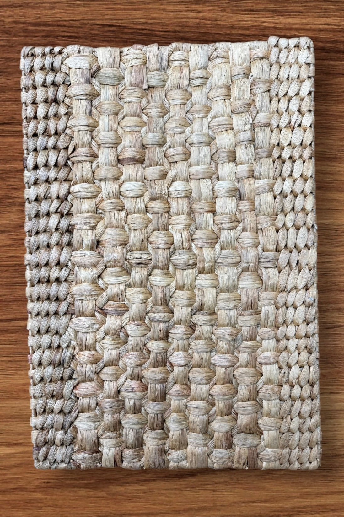 Natural Fiber Mat Basket Pattern (Pack of 4)