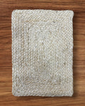 Braided Runner Whitewashed (Pack of 4)
