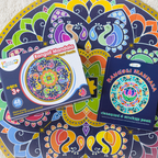Rangoli Mandala Bundle - Puzzle and Coloring Sticker Book