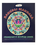 Rangoli Mandala Coloring & Sticker Book