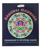 Rangoli Mandala Coloring & Sticker Book