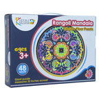 Rangoli Mandala Circular Floor Puzzle - 48 pcs