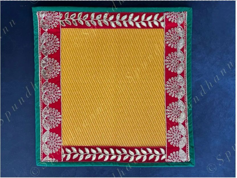 Square Asanas Chatai 18x 18 in