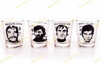 Bollywood Villains Shot Glass Set of 4