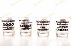 Bollywood Villains Shot Glass Set of 4