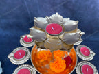 Diya Urli With Tea Light Holder