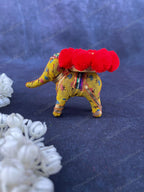 Elephant Pom Pom Tea Light Holder Pair