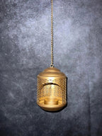 GOLDEN LANTERN TEA LIGHT HOLDER