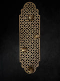 Royal Wall Hanging with 4 Tea Light (Floral Pattern Shadow)