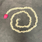 White Chameli Bud String With Lotus Bud 3 Ft