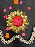 Sunflower Urli Foil Finish (10 inch)