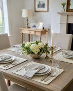Woven Runner Pebble Texture (Off White)(Pack of 4)