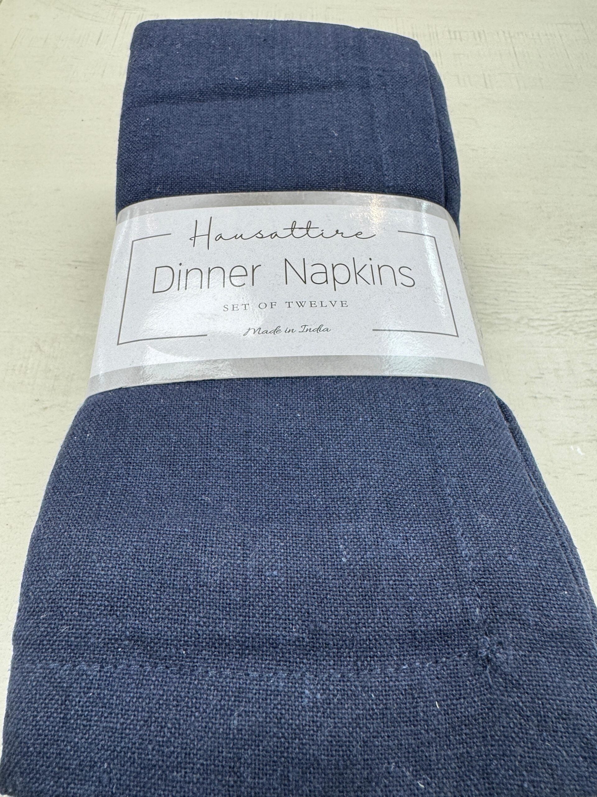 Premium Cotton Dinner Napkins Set of 12