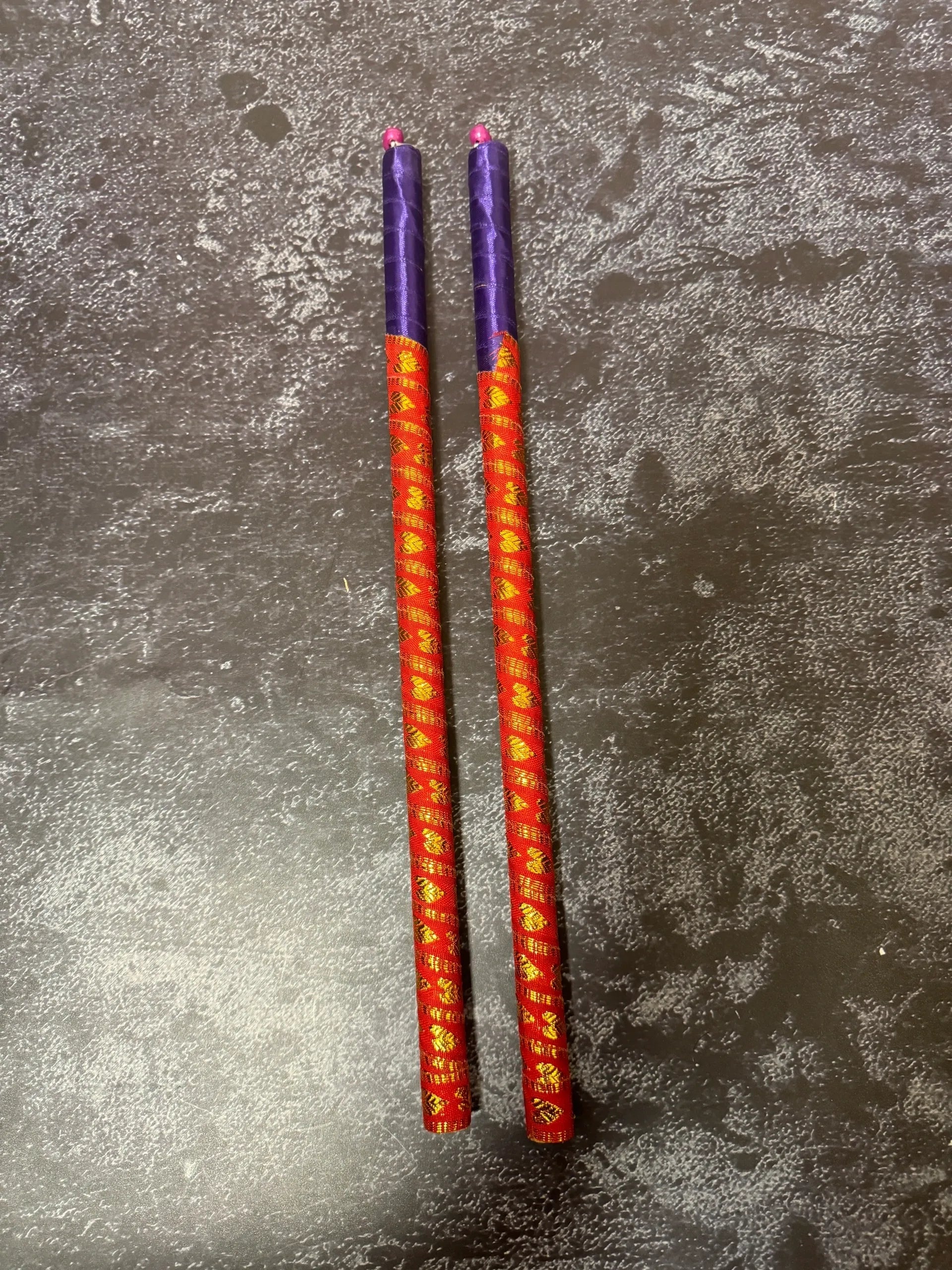 Zari Work Dandiya Stick Pair