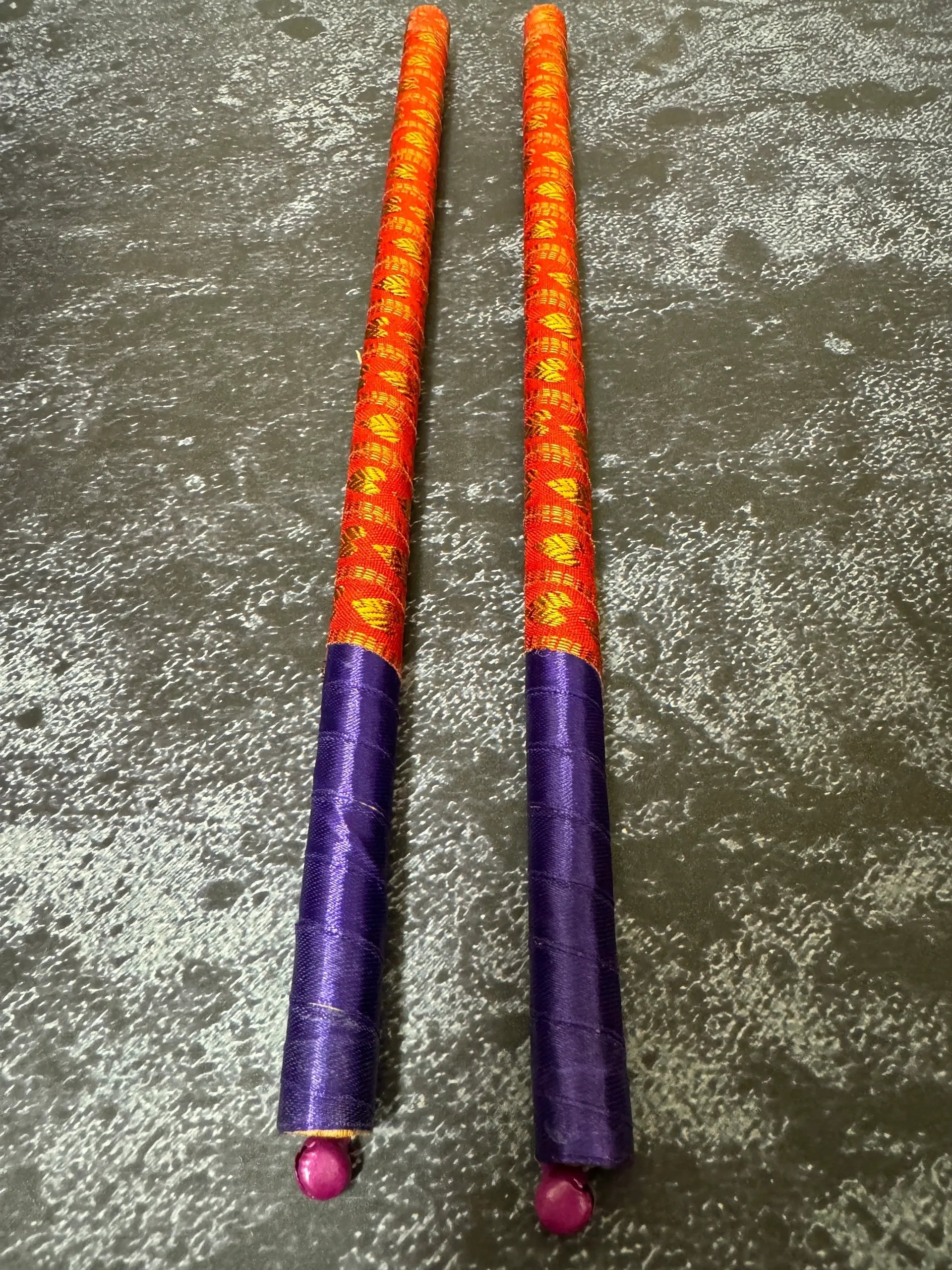 Zari Work Dandiya Stick Pair