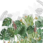 Life n Colors: Charm, Nature Theme Based Tropical Wallpaper