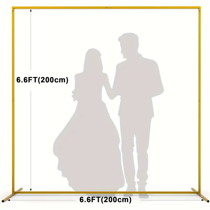 Gold Arch Stand Kit 6.6FT X 6.6FT