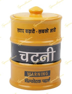 Barrel Style Chutney Aachar Storage Jar Combo