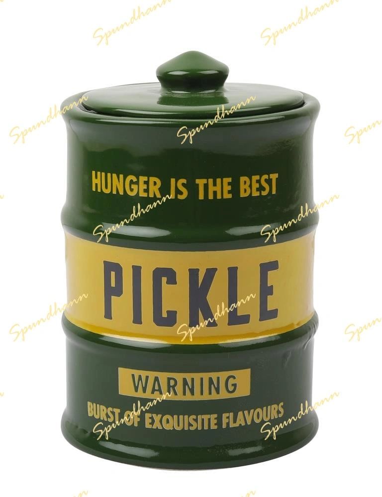 Barrel Style Chutney Aachar Storage Jar Combo