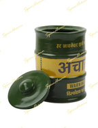 Barrel Style Chutney Aachar Storage Jar Combo