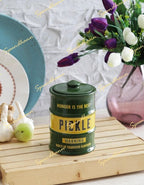 Barrel Style Chutney Aachar Storage Jar Combo