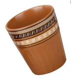 Warli Art Kulhad Chai Tea Cups Set of 6