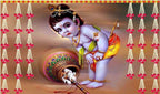 Cloth krishna Backdrops