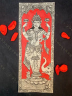 Pattachitras Lord Ganesh, Goddess Laxmi & Goddess Saraswati