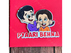 Rakhi Envelope in Red Color with Pyari Behena Writing
