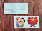 Rakhi Envelope in White Color