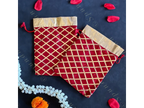 Colorful Gota Criss-Cross Potli Bag