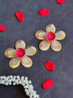 Golden Flower Wire Tea Light holder