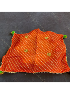 Leheriya Square Cloth Thaal / Plate Cover