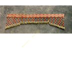 Red Cloth & Gotapatti Design Border Tassels Toran