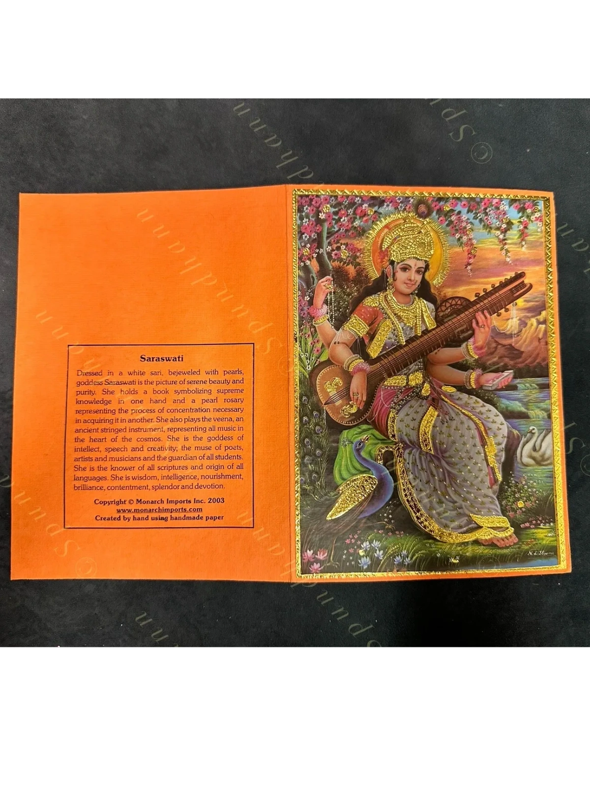 Greeting Cards With Hindu Gods Picture (Pack of 12)