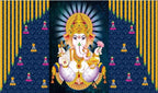 Cloth Ganesha Backdrops #1