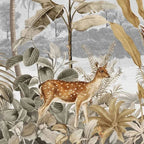 Life n Colors: Cheer, Jungle Theme Premium Wallpaper, Sepia Tone